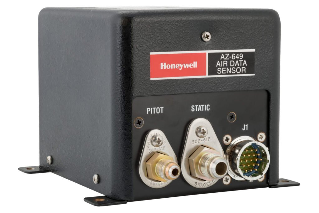 Honeywell electronic unit with front-mounted connectors